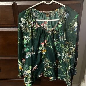Jungle Print Blouse
